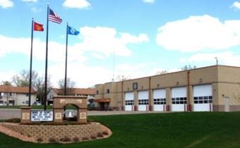 Picture of fire station built in 1999